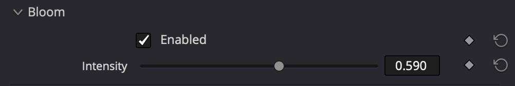 Bloom controls in macunfilm for DaVinci Resolve
